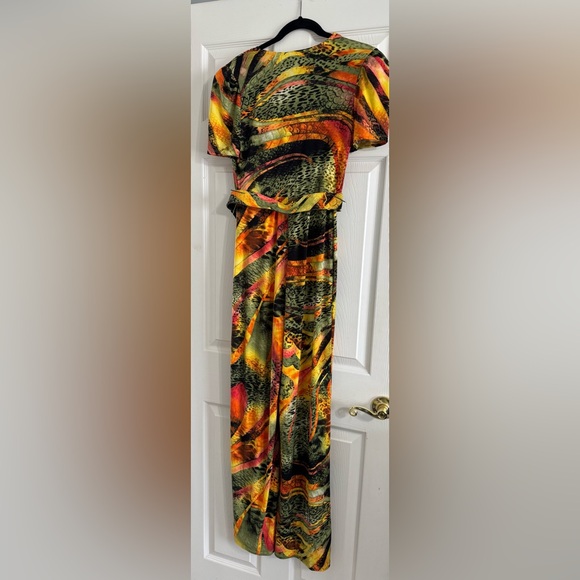 Vibrant Multicolor Women's Dress - Picture 2 of 2